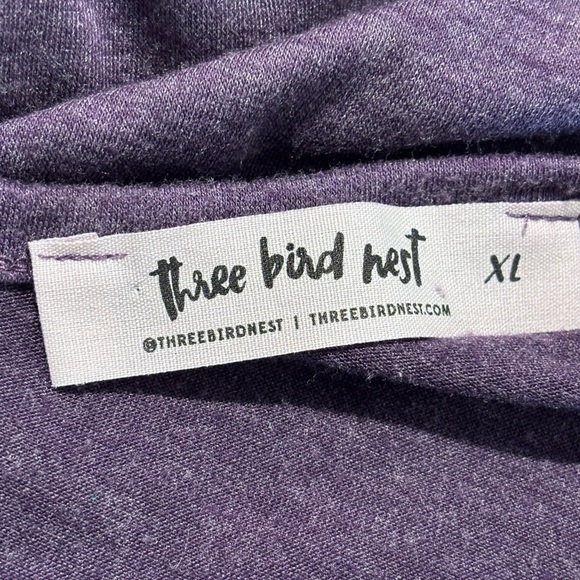 THREE BIRD NEST Sz XL Purple Soft Jersey Knit Harem Thin Adjustable Straps - Picture 11 of 12